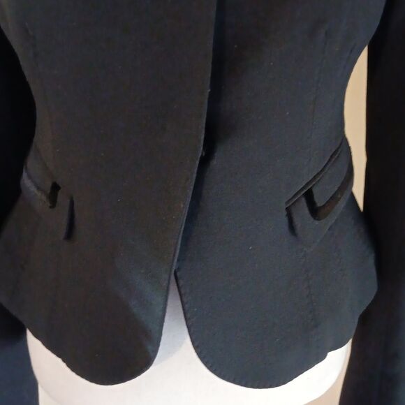 6267  Black Wool Jacket Made in Italy. - Picture 4 of 15